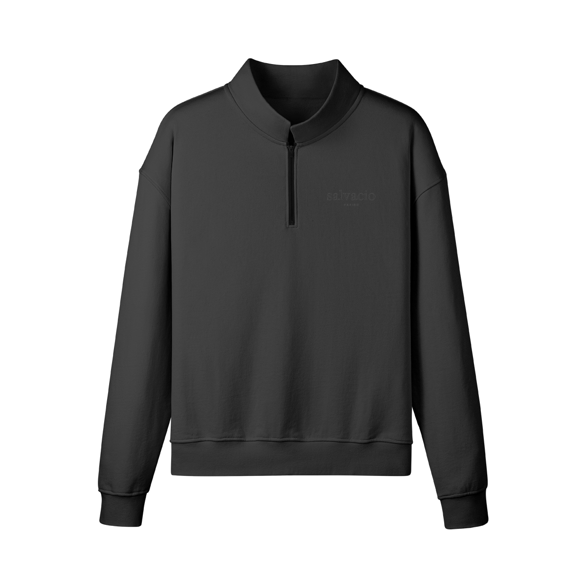 Stand Collar Half-zip