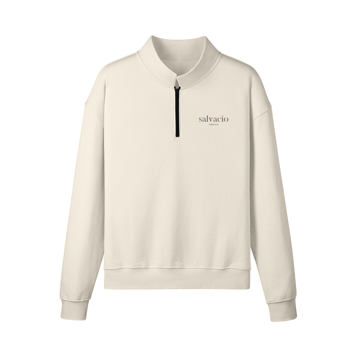 Stand Collar Half-zip